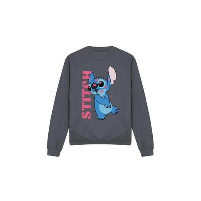 Lilo & Stitch Унисекс Взрослый Покрытый Поцелуями Толстовка