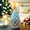Merry Christmas Cake Resin Mold 3D Striped Christmas Tree Soap Mold Candle Silicone Mold  Handmade