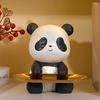 Подставка для хранения ключей Yousheng Panda, подставка-органайзер из смоляной статуи панды, декоративная подставка для хранения панды, домашний декор для стола в гостиную, офис, кабинет