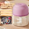 Electric Mini Garlic Chopper USB Meat Grinder Easy To Clean Compact Portable Garlic Ginger Crusher Kitchen Tool