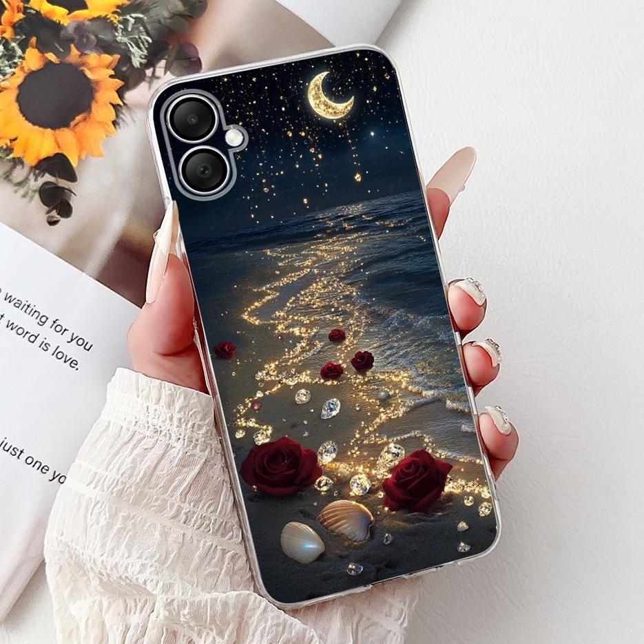 Для Samsung Galaxy A06 Чехол A04 A04e A05 Счастливой Карпом Модный Расписной Чехол Мягкий Силиконовый Чехол Для Samsung A06 A 04 Galaxy A05 Сумки