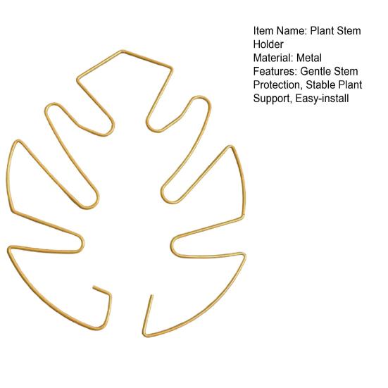 Plant Stem Support Metal Monstera Clamp Plant Support Plant Stem Holder Monstera Stabilizer Grapple Holder for Climbing Plants