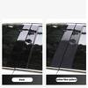 Для BYD Sealion 7 EV DMI Стойки кузова Накладки на стойки дверей Накладки на средние стойки Дверные накладки Аксессуары для отделки Накладки на стойки BC Защитные от царапин наклейки 2024 2025