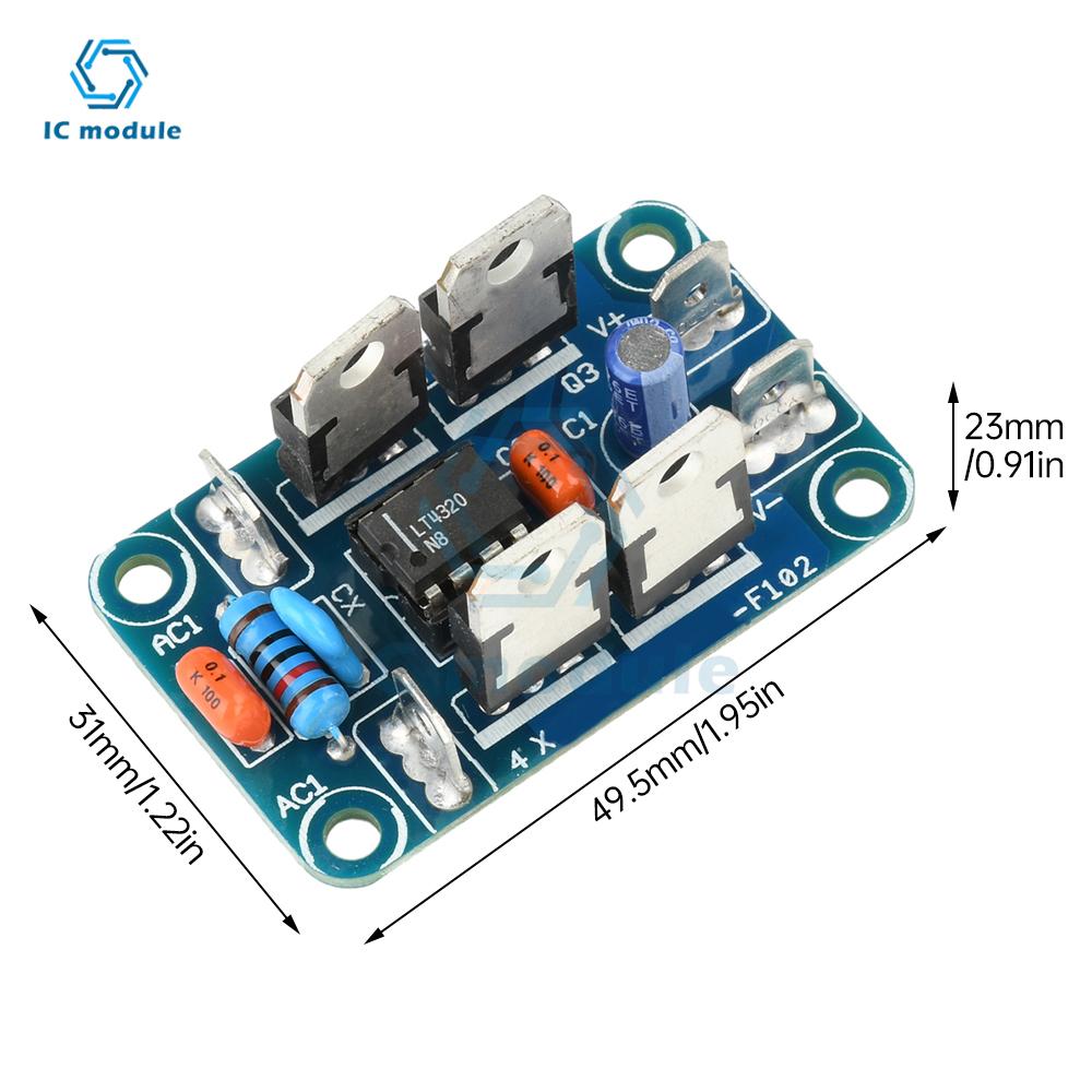 AC 7-40V Ideal Diode Rectifier Bridge Module LT4320 Class A Power Amplifier Suitable For JLH 1969 Upgraded Rectifier Tube