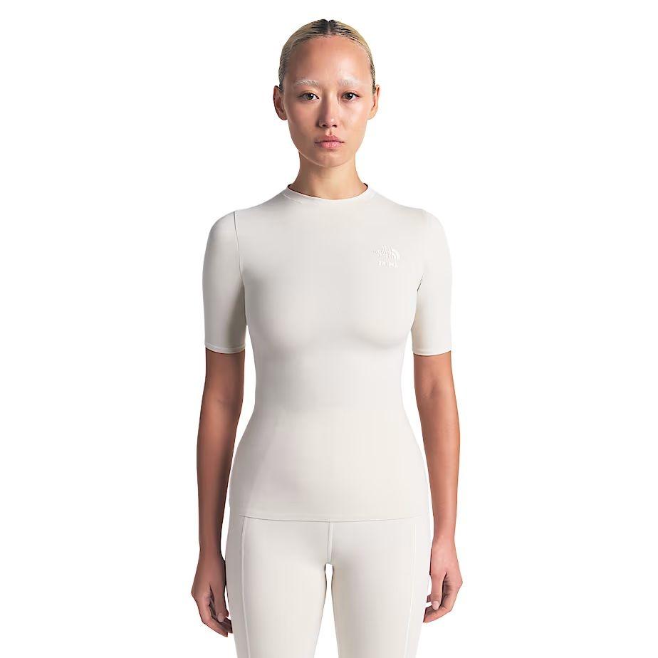 (WMNS) The North Face x SKIMS FW25 Refina Short Sleeve Top 'Bone' Women's NF0A8JJQ-I3S