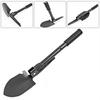 Складная лопата многофункциональная военная лопата с сумкой для хранения тактическая лопата для выживания на открытом воздухе для походов кемпинга сада использования