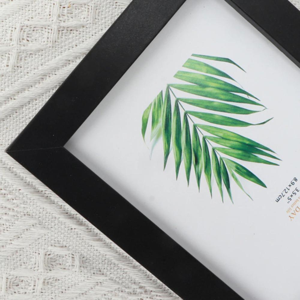 Деревянная фоторамка 6 дюймов Декор для фото Полезная рамка для рисования Памятная