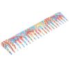 Wide Tooth Comb Exquisite Pattern Travel Portable Hair Detangling Comb Styling Tool for Wet Dry Hair