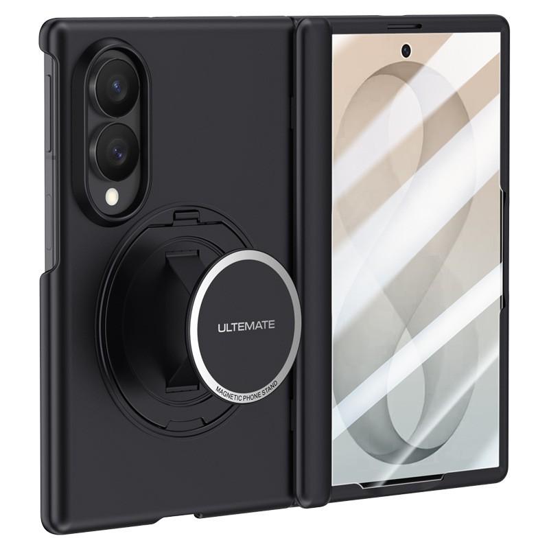 Galaxy Z Fold8 Magnetic Rotating Stand Case With Soft-Touch Finish Full Coverage Protective Cover