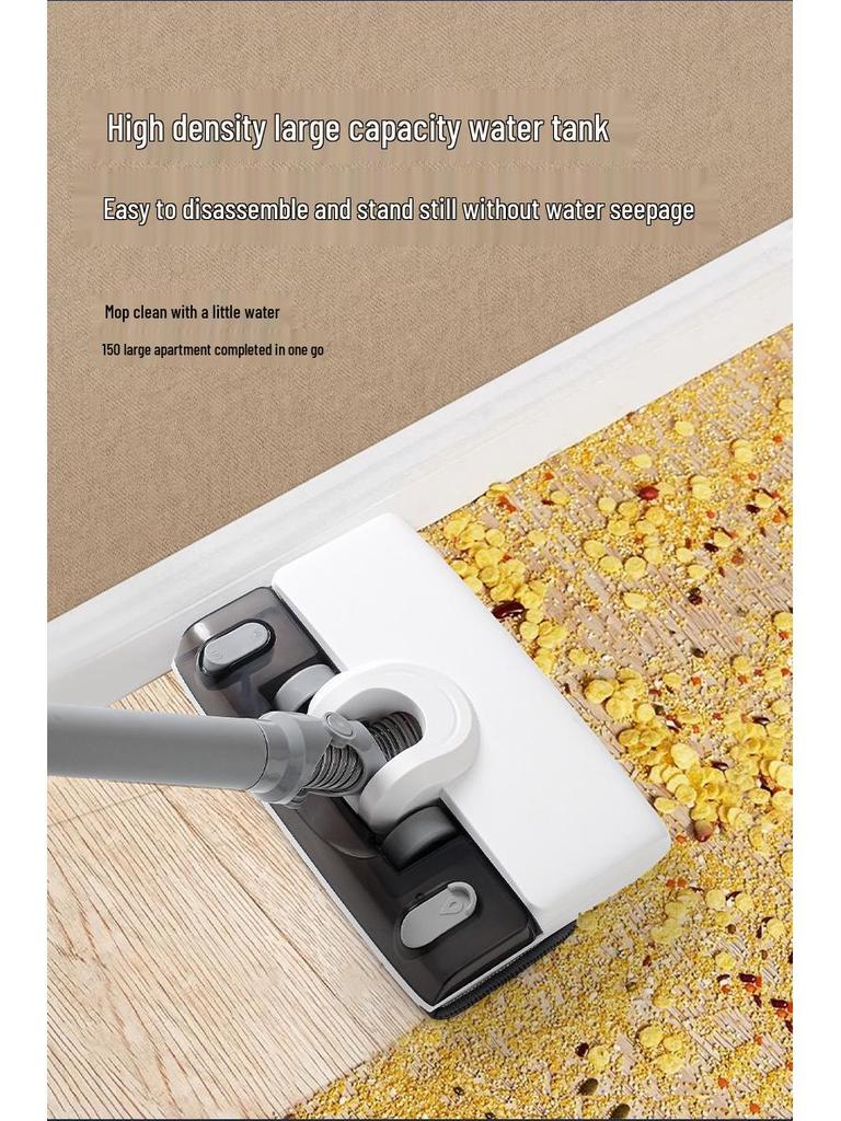 Беспроводной ручной пылесос и швабра: Мощное всасывание, удаление клещей, перезаряжаемый, все-в-одном для домашнего использования