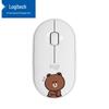 Беспроводная Bluetooth-мышь Logitech Pebble, бесшумная, серия LINE FRIENDS