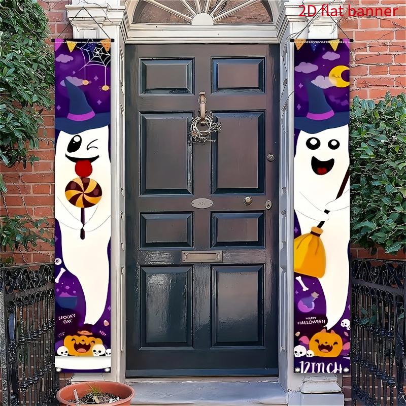 Photo Booth Prop 2pcs Set Halloween Decor Lightweight for Outdoor