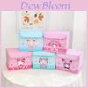 Hello Kitty Kuromi Cinnamoroll My Melody Узор Складная Перекидная Коробка для Хранения для Макияжа и Офисной Организации