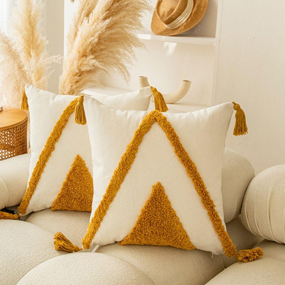 Skin-friendly Throw Pillowcover Bohemia Style Cushion Cover Home Decor Throw Pillowcase Sofa/Bed