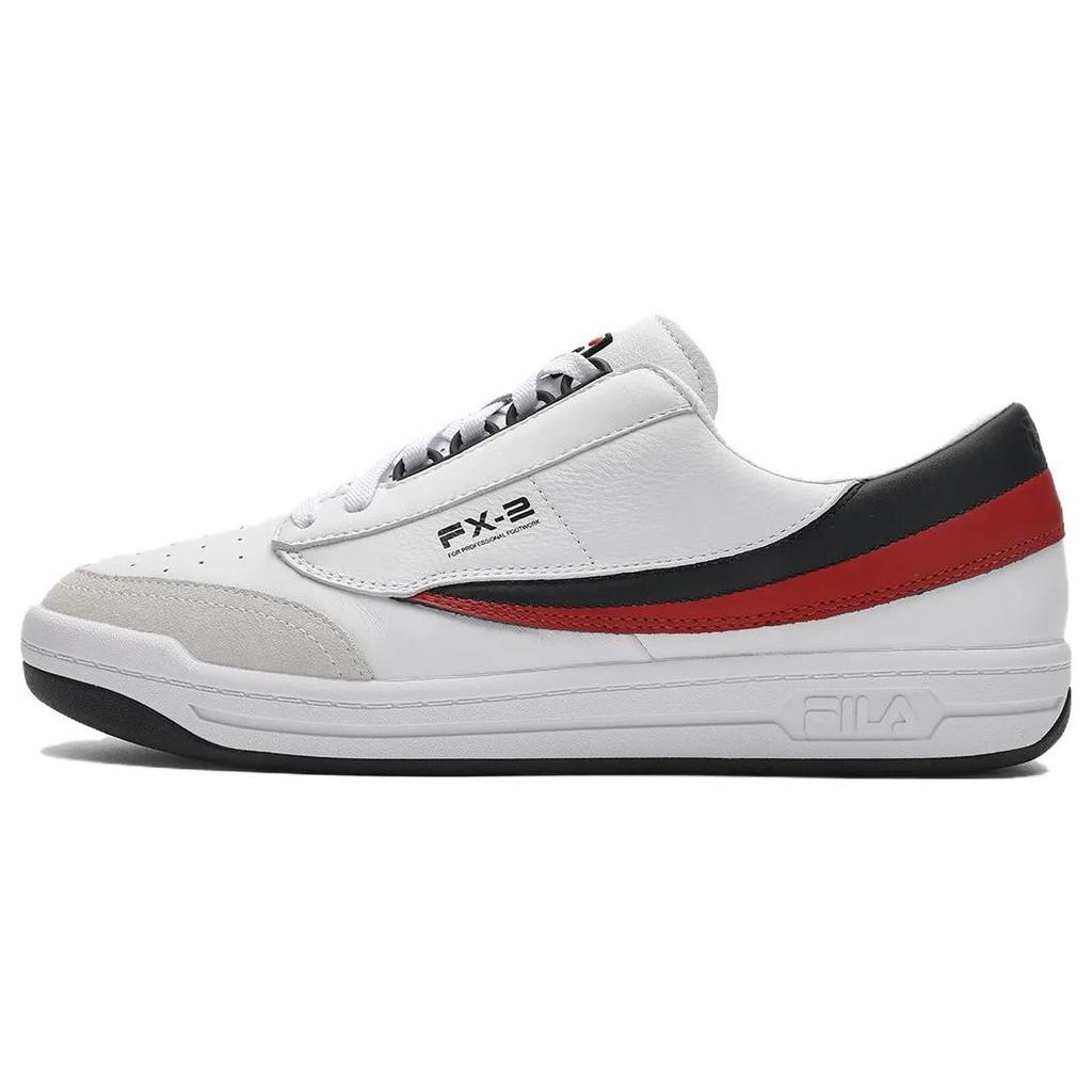 FILA FX 2 Comfortable Slip Resistant Cushioning Low top Skateboard Shoes Men's White (Unisex) Skate Shoes F12M412208FWN