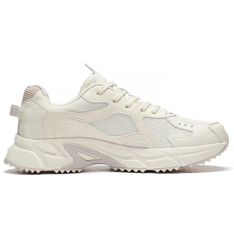 Li Ning Модные Низкие Спортивные Повседневные Кроссовки Мужские Бежевые ARLS021-3