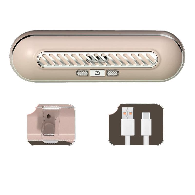 Refrigerator Deodorizer - 1200mAh USB Rechargeable Portable Anti-Freeze Air Purifier for Fridge, Closet, Shoe Cabinet, and Car