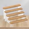 Acrylic Display Riser Clear Shelf Exhibition Stand Reusable Product for