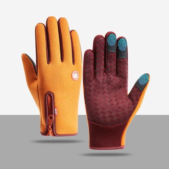 Yousheng Термоперчатки с сенсорным экраном Водонепроницаемые Зимние Велоперчатки Теплые Ветрозащитные Перчатки с Противоскользящими Ладонями для Женщин Мужчин Вождение Пешие Прогулки Катание на Коньках