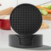 Круглый термостойкий силиконовый коврик подставки под стаканы теплоизоляция нескользящий держатель для кастрюль утолщенный подставка под стол кухонные принадлежности