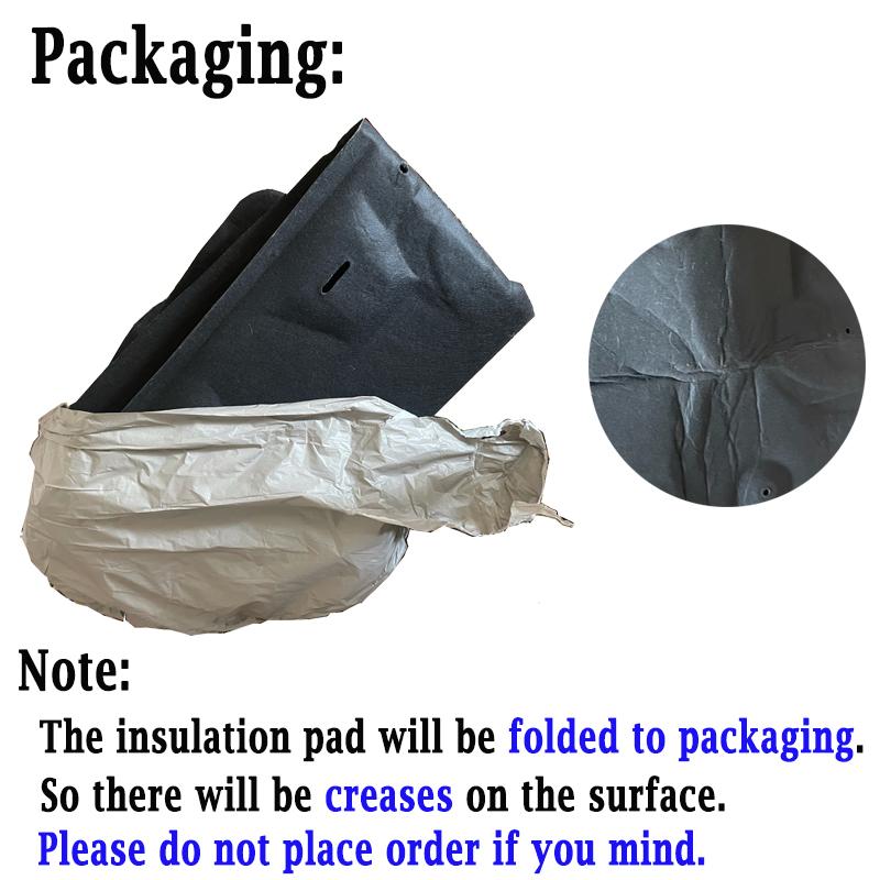 Front Engine Hood Bonnet Insulation Cotton Pad For Mazda CX-5 CX5 2013-2024 KB7W56681B Sound Heat Soundproof Heat Insulation Mat Heat Shields 2