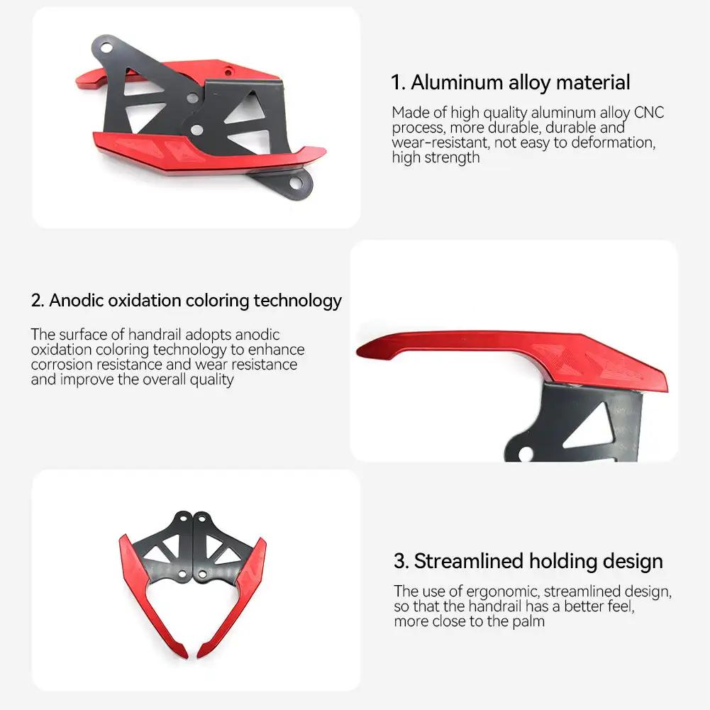 2 шт. легкий поручень для заднего сиденья мотоцикла, поручень для заднего пассажира мотоцикла для Honda GROM125 MSX125 M3 MSX125SF