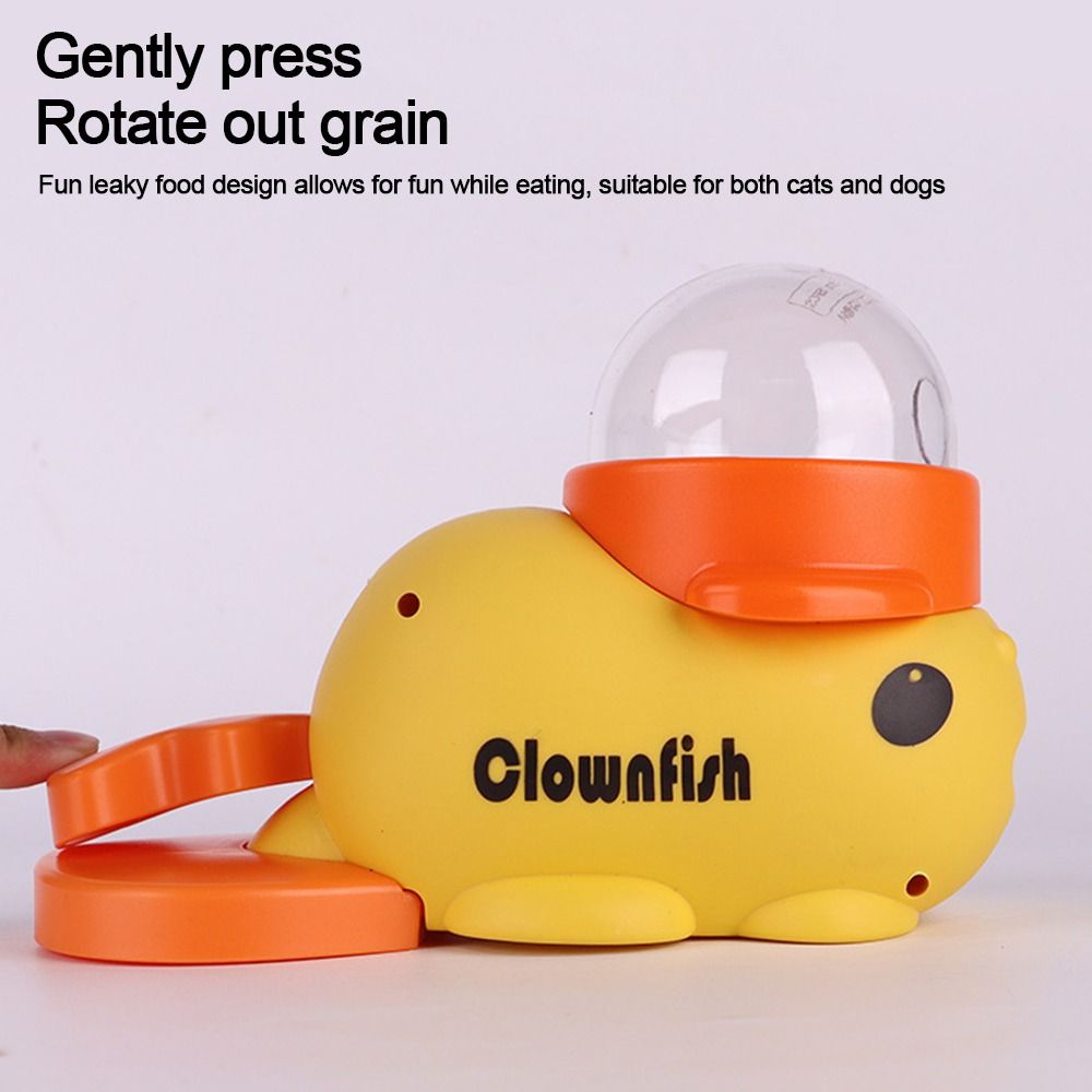 Интерактивный диспенсер лакомств для собак 2-в-1 Машина для кормления питомцев Пищевая головоломка Медленная кормушка для кошек и собак
