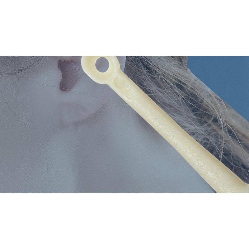 Бритва для удаления волос в носу Ручная очистка Специальный набор для бритья Мужской и женский инструмент для стрижки ноздрей с защитой от царапин Двойная головка