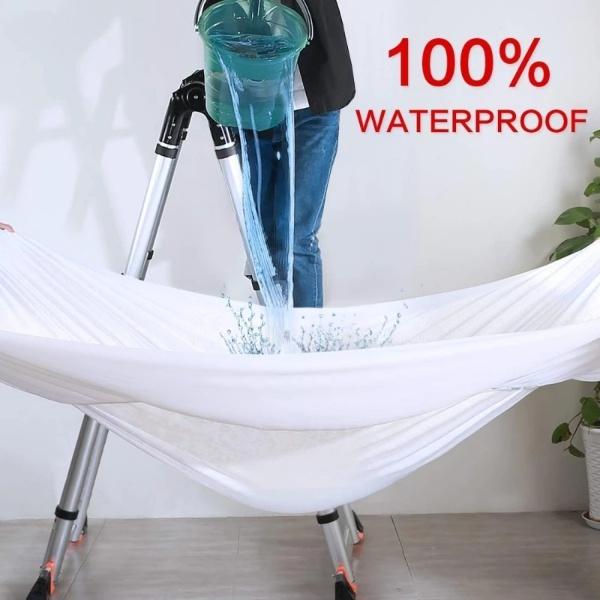 100% водонепроницаемая хлопковая простыня с резинками. Нескользящие регулируемые наматрасники для односпальной двуспальной кровати размера «king-size», 150/180/200 см.