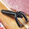 Ручной слайсер для мяса из нержавеющей стали, многоцелевой триммер для мяса и жира, ветчина
