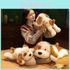 Charming Soft Spotted Dog Plush Toy Heart Shaped Dog Doll For Creative Gifts