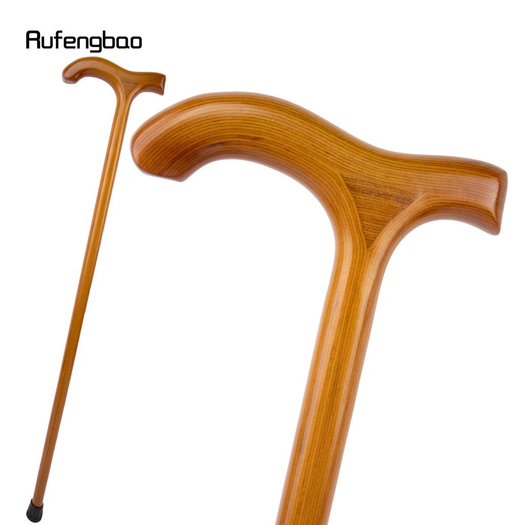 Оранжевая деревянная модная трость с одним шарниром, декоративная трость для косплея, булава на Хэллоуин, костыль, жезл, посох, 92 см