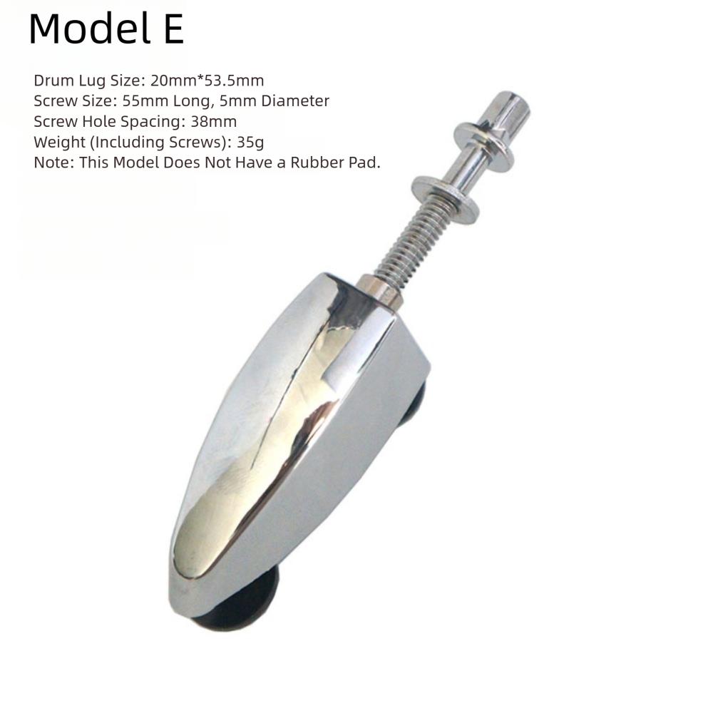 Cover Bracket Drum Lugs Fixing Screws Silver Drum Leg Parts Accessories for Drums Drum Lugs Leg