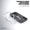 For iPhone 17 Case Compatible with MagSafe Precise Cutouts TPU+PC Clear Phone Back Cover
