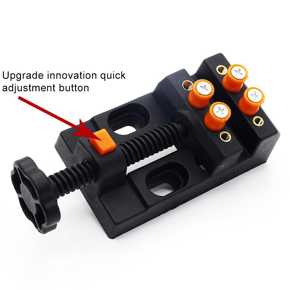 Мини-дрель-пресс, тиски, зажим для ювелирных изделий, часы из орехового дерева, печать, штамп, инструмент для резьбы по хобби