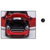 1/24 BMW Mini COOPER Countryman Модель автомобиля из легкого сплава Mini Coopers Моделирование литья под давлением Металлические игрушечные транспортные средства Коллекция Детские подарки
