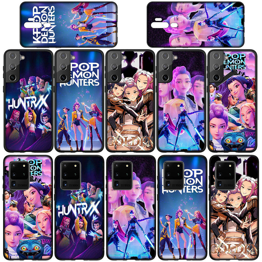 Чехол для телефона для iPhone 17 16 15 Plus X Huawei P30 P20 Lite Redmi Note 14 12 11 13 Pro Max OPPO A60 A80 A40 A18 Mira KPop Zoey Demon Rumi Hunter X