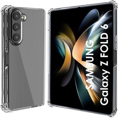 Чехол - Phonillico® - Samsung Galaxy Z FOLD 6 - Ударопрочный - Мягкий силикон - Прозрачный