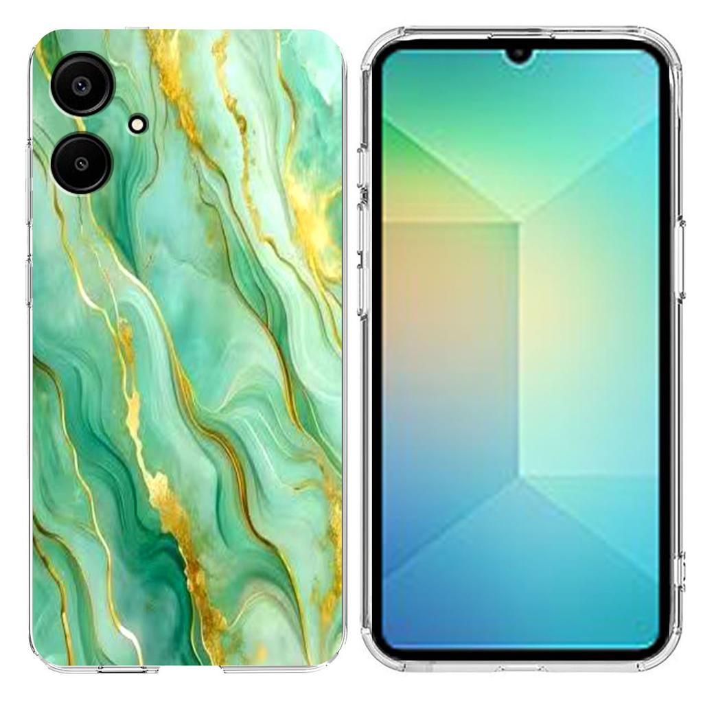 For Samsung Galaxy A06 4G/A06 5G Case Marble Pattern Printing Soft TPU Phone Cover