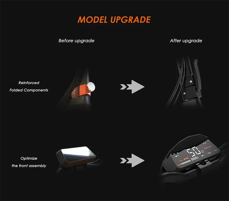 EU Stock Original KuKirin G3 Electric Scooter 1200W Motor 52V 18Ah Battery 52KM/H Max Speed 63KM Range Smart Kickscooter