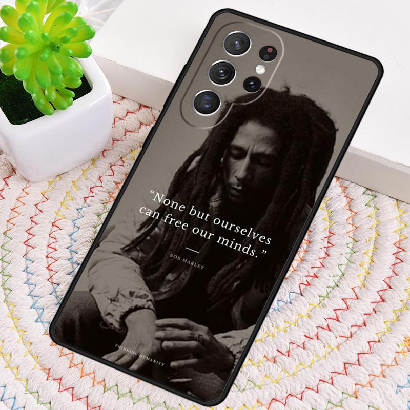 Чехол для телефона Bob Marley Quotes Rasta Reggae print для Samsung Galaxy note 10 pro S26 Ultra S23 S24 FE S25 S21 S22 PLUS