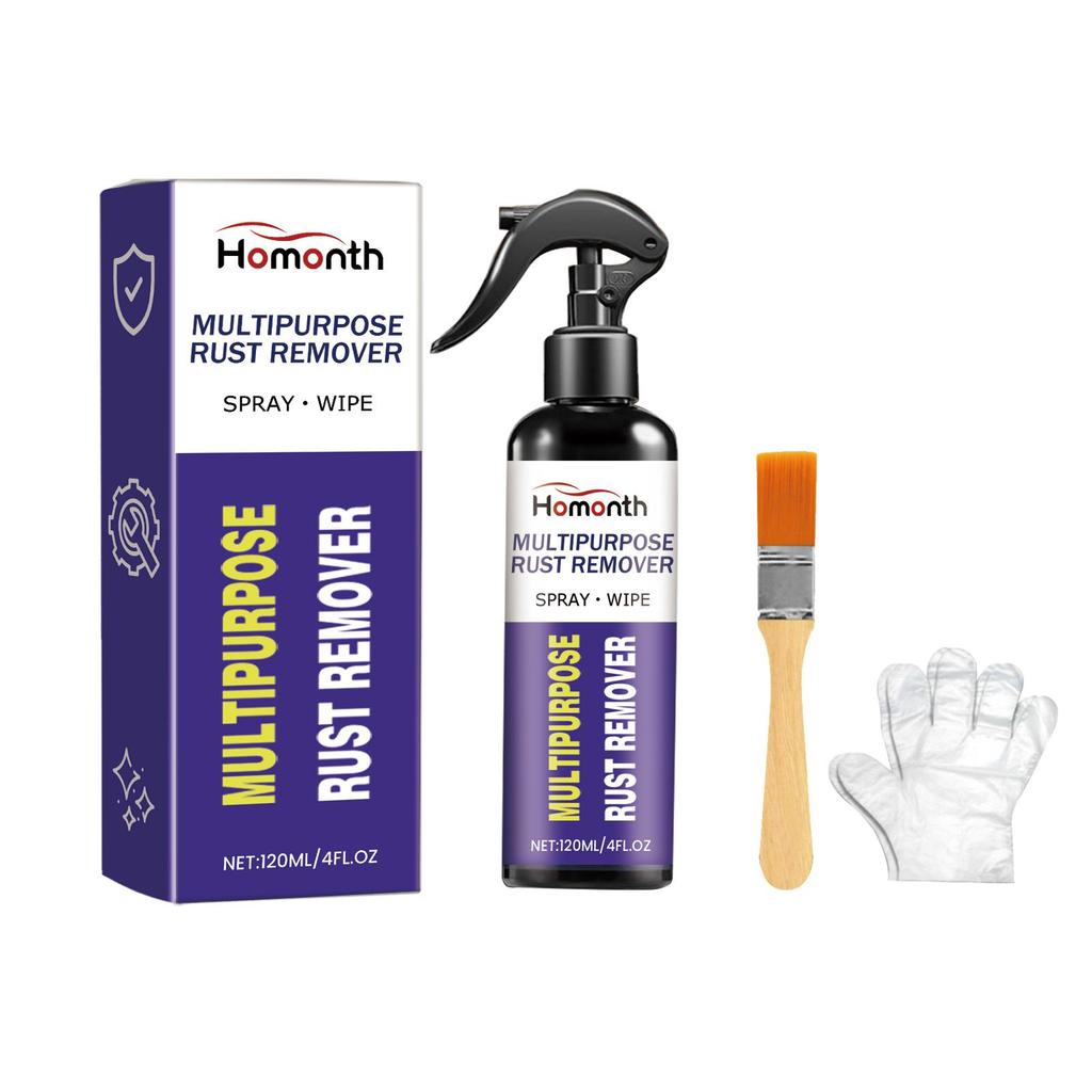 120ml Car Metal Rust Remover Spray Metal Rust Preventive Oil Lubricant Cleaner Rust Looser Multi-Purpose Lubricant