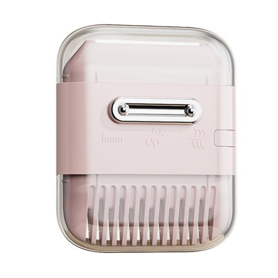 Многофункциональная расческа-триммер для волос с 3 регулируемыми настройками, 2-в-1, портативная, для путешествий, двусторонняя, для челки, бровей