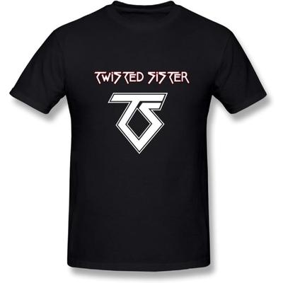 Мужская футболка WunoD с логотипом хэви-метал группы Twisted Sister Размер XS