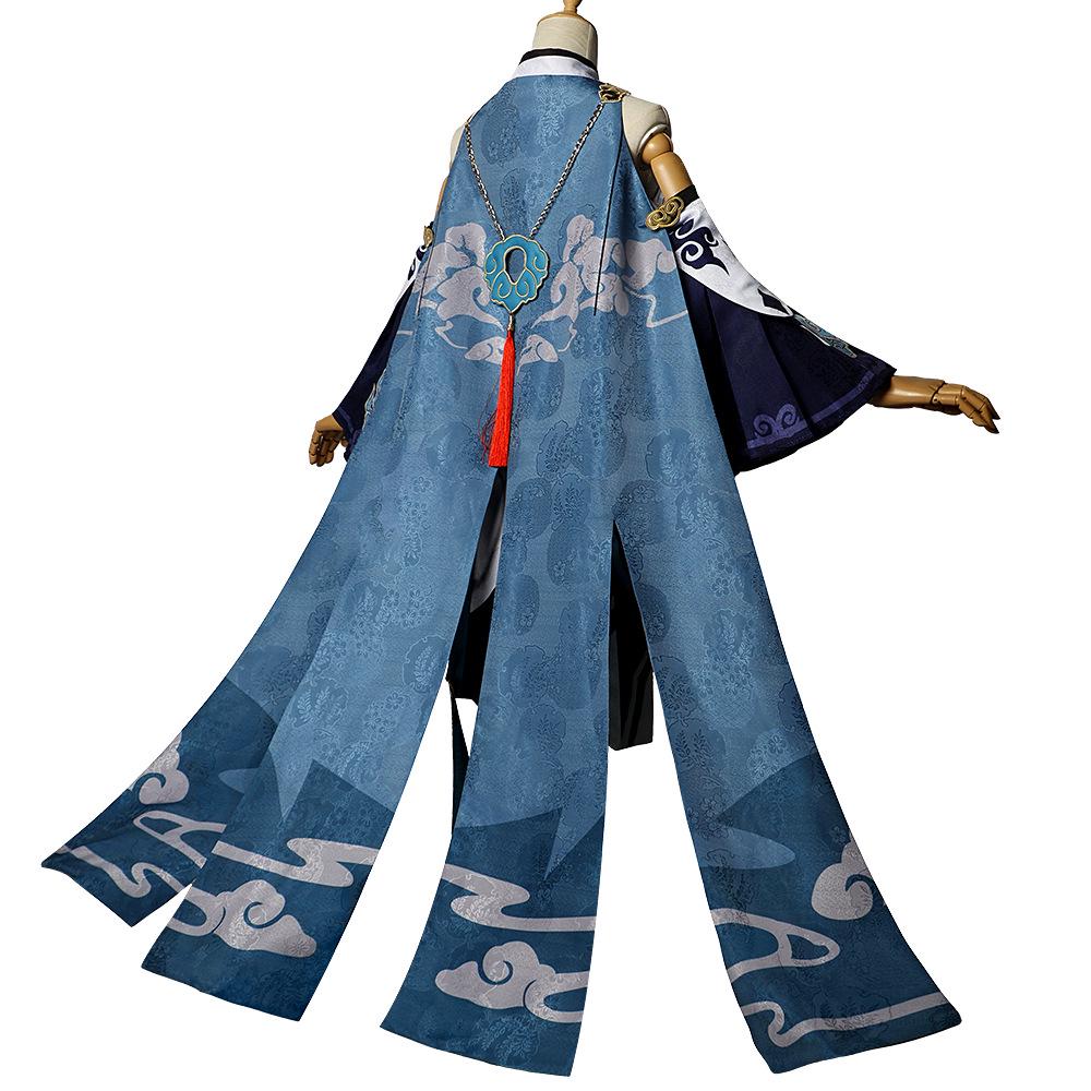 Комплект костюма для косплея Фу Хуа Юньмо Даньсинь - Наряд для ролевой игры в аниме в китайском стиле по игре Honkai 3