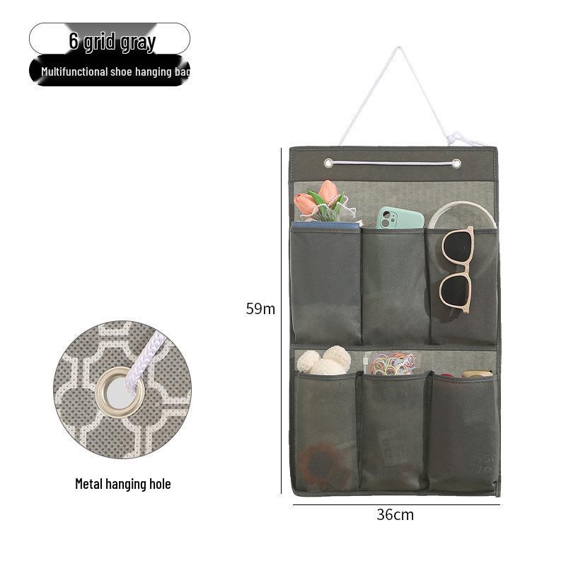 Over-the-Door Multi-Layer Shoe Hanging Organizer for Dorms