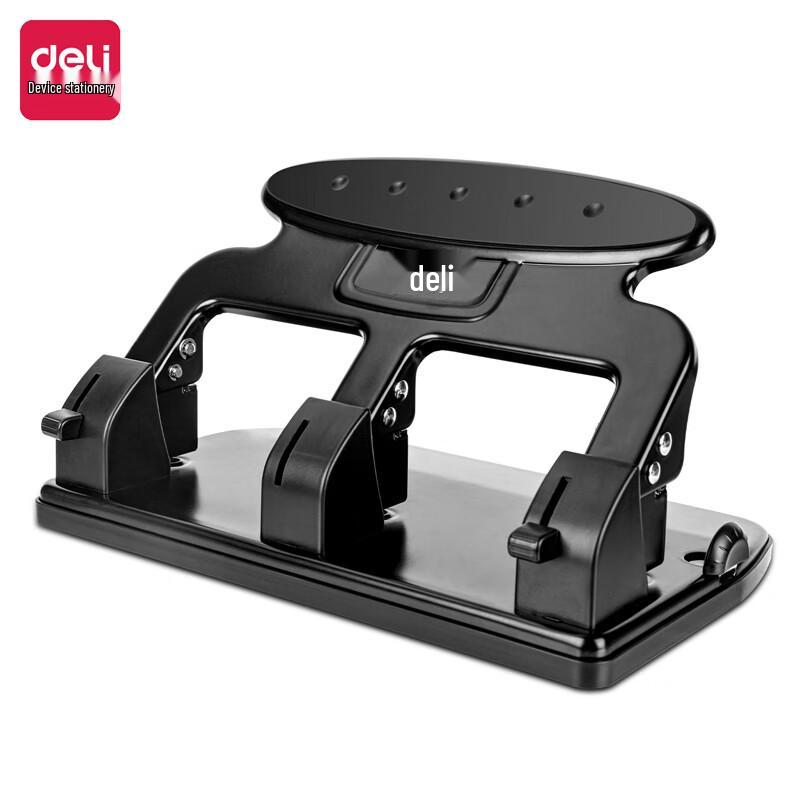 Deli 0116 Three-Hole Desktop Punch