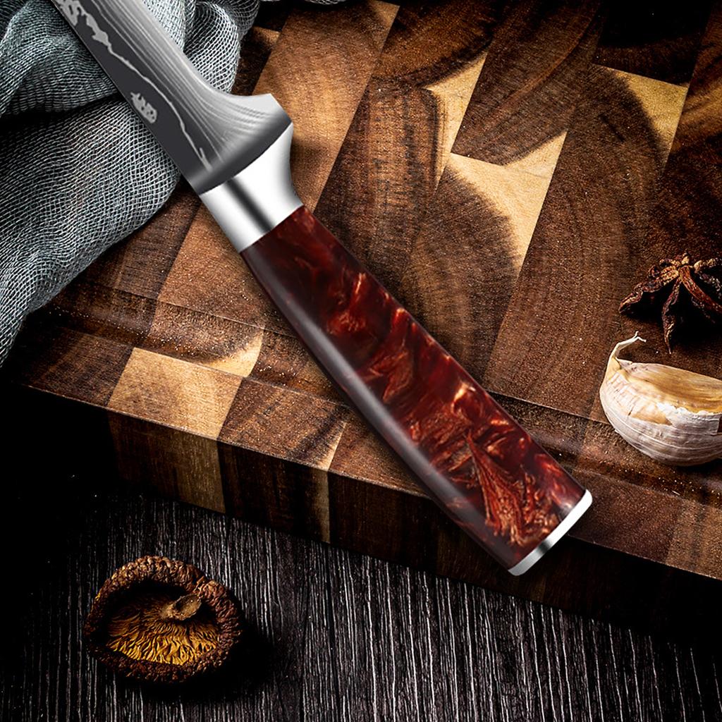 Нож для обвалки, кухонные ножи из нержавеющей стали, нож для филе лосося с костью, мелкая сырая рыба, инструмент