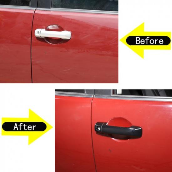 For Toyota FJ Cruiser 2007- Glossy Black Exterior Side Door Handle Cover