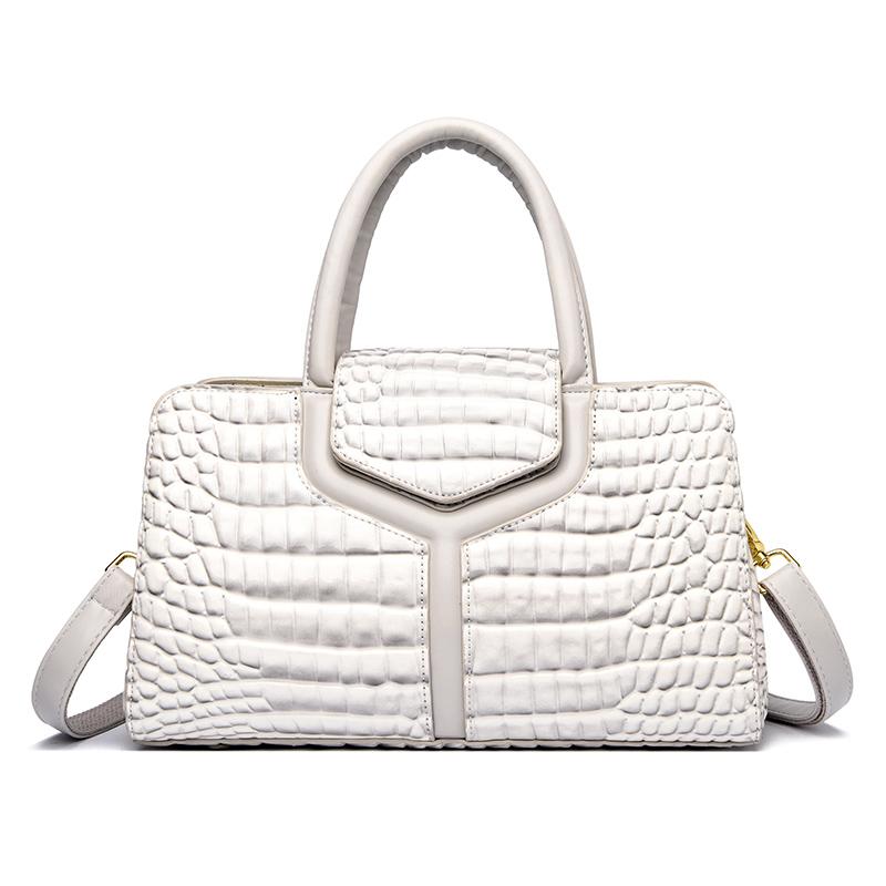 Fashion Crocodile Pattern Women Luxury PU Leather Handbag Female Design Shoulder Messenger Bag Large capacity Casual Ladies Tote
